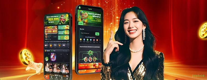 APP oficial da popboa para mobile